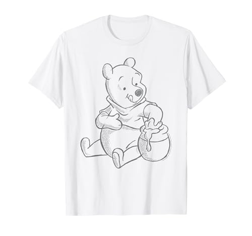 Image of Disney Winnie the Pooh Sketch T-Shirt