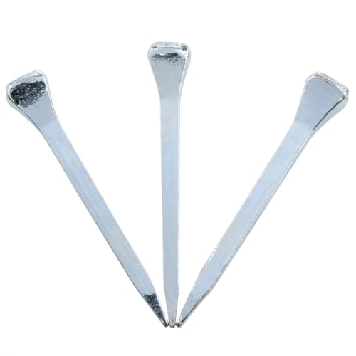 Image of E3 Horseshoe Nails 1.77 Inch Horseshoe Nails Stainless Steel Horseshoe Tool Steel for Horse Racing Training Equestrian Sports 30PCS