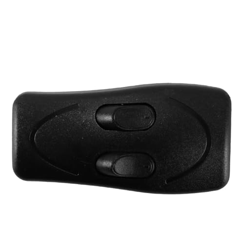 Gutol Lámpara de pie con doble interruptor de mesa de botón pulsador bidireccional