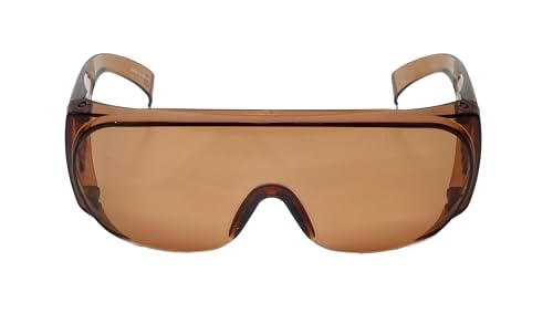 Image of Calabria Fit Over Safety Glasses | Polarized Sunglasses Over Glasses | Wrap Around Anti-Fog | Scratch Resistant | Unisex