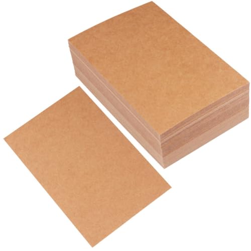 Cartes postales en papier kraft premium surface lisse pour correspondance classique