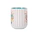 Silver Buffalo Sanrio Hello Kitty and Friends Asian Ceramic Tea Cup | Traditional Japanese-Inspired Mug Without Handle | Holds 12 Ounces