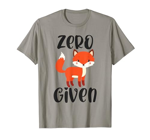 Zero Fox Given T-Shirt