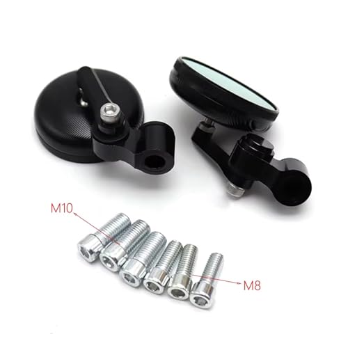 Rétroviseur moto Aprilia en aluminium CNC retro haut de gamme - 3