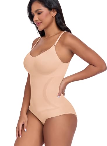 POSESHE Women's Shapewear Bodysuit with Code PPZ9D3OC - Image 2