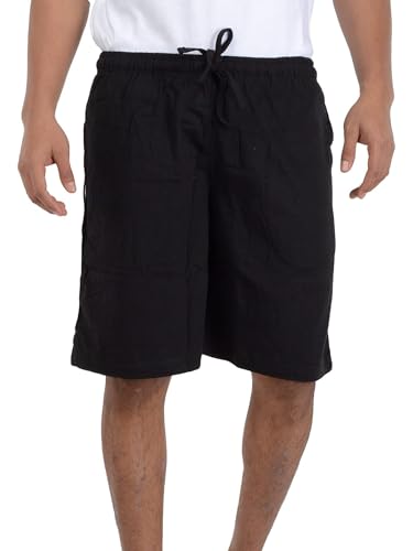 Image of Easy 2 Wear Men's Cotton PLUS SIZE Knitted Shorts
