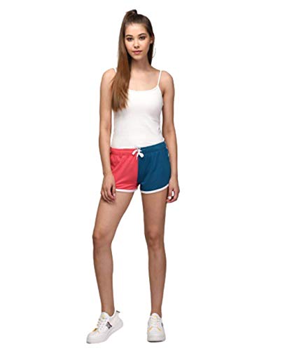 Image of KOTTY Women's Night Shorts(LightRed&Purple,34)