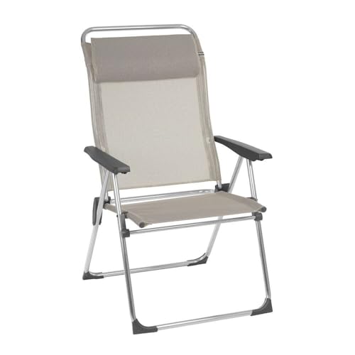 Lafuma Fauteuil de Camping, Pliable, Compact, ALU Cham XL, Batyline, Couleur: Seigle, LFM2774-2178