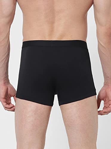 Image of dockstreet Ultra Soft, 100% Cotton Smooth Boxer Brief Comfortable Stretchable /Soft Fabric Brief Trunk Styled Underwear for Men