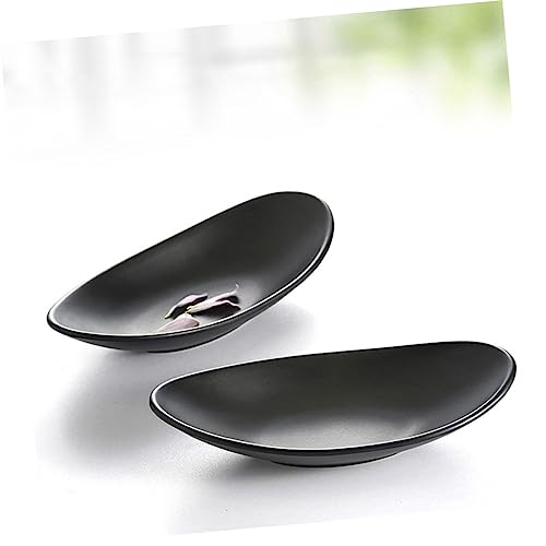 Juego de 2 Platos Sushi Negro miniatura 3