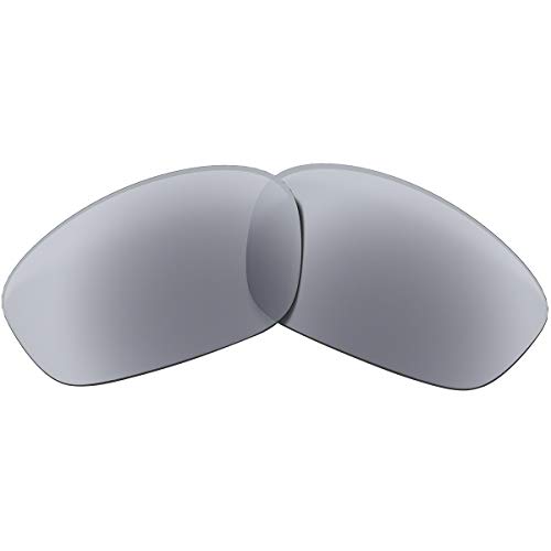 Oakley Straight Jacket Rectangular Replacement Sunglass Lenses, Grey, One Size