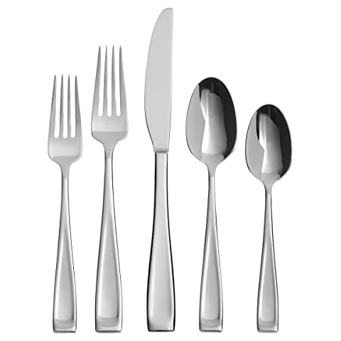Oneida Moda 65-teiliges Besteckset für 12 Personen Cover
