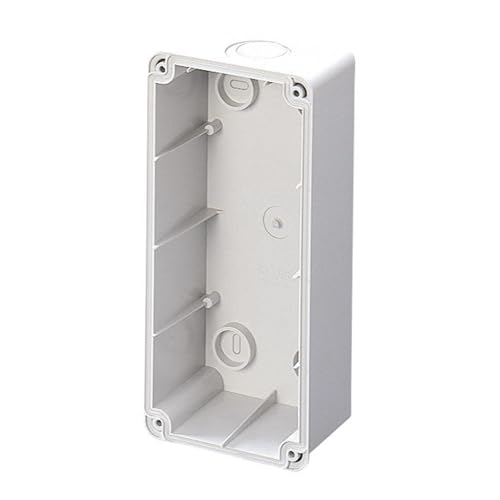 Caja de fondo Gewiss GW66678N para bases de bloqueo vertical de 16A y 32A