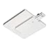 Juno Lighting R21WH Metal Halide End Feed Connector and Outlet Box Cover, 120 Volts, White,