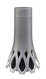 Höhe 30 cm Plastia Grabvase Roseta, 1 Liter, mit Fuß