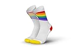 INCYLENCE PRIDE regenbogenfarbene Laufsocken (DE/NL/SE/PL, Numerisch, 39, 42, Regular...