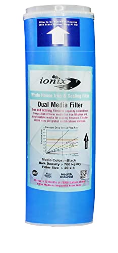 Image of IONIX Water Purifier Service Kit for Maxi Sky Tank Filtration System, Ensures Long-Lasting Performance and Effective Filtration, 4 Piece