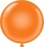 Verschiedene Standardfarben. Maple City Tuftex Ballon, Gummi, 43,2 cm, Orange