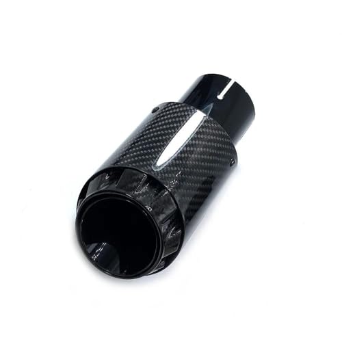 Silenciador de escape de alta calidad con carbono brillante universal 3