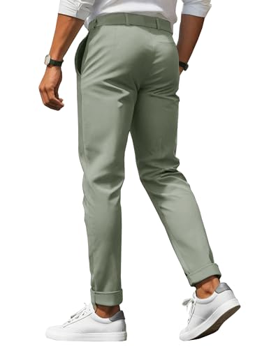 Image of Noble Monk Mens Mid Rise Formal Pants | Stylish Regular Fit Wear Trousers for Office Or Party | Solid Formal Trouser