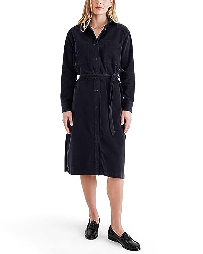 Dockers Women's Relaxed Fit Long Sleeve Dress