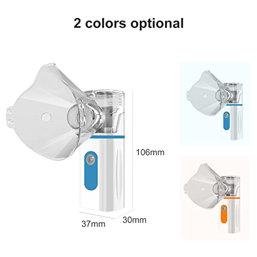 Kiboule Nebulizador Portátil Atomizador Vapor Inalador Malha Nebulizador Doméstico Pulverizador Atom