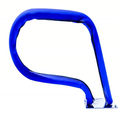 Cubierta de pasamanos para piscina de neopreno azul con cremallera 4