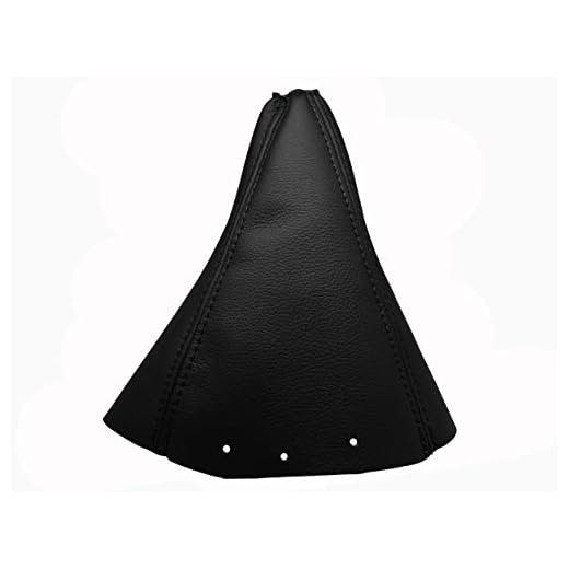 Funda Palanca de Cambios 100% Piel Color Negro Accesorio Compatible HYUNDAITERRACAN 2001-2008