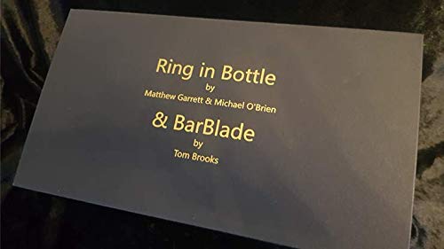 MJM Ring in Bottle & BarBlade (with Online Instructions) by Matthew Garrett & Brian Caswell - Trick