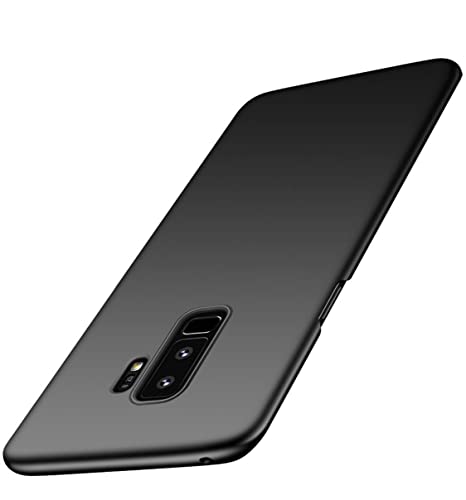 Image of Mobile Back Cover Case for Samsung Galaxy S9 Plus, G965F, G965F /Ds (Silicone Case|CameraProtection|Black SC1510)