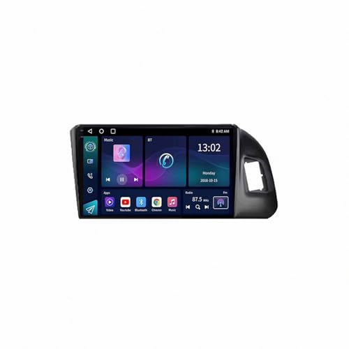 Navegación GPS para Audi Q5 2008-2017 con pantalla táctil de 4 núcleos y conexión Type-C