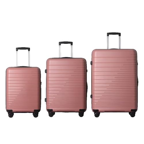 3-Piece Hardshell Luggage Set with Spinner Wheels, 20