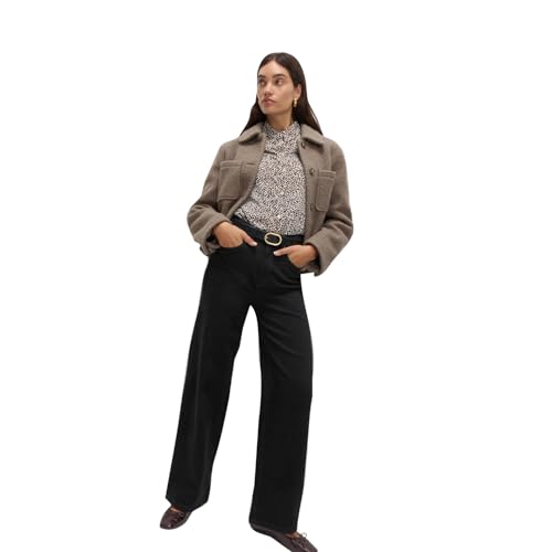 Image of Marks & Spencer Wide Leg High Waisted Jeans
