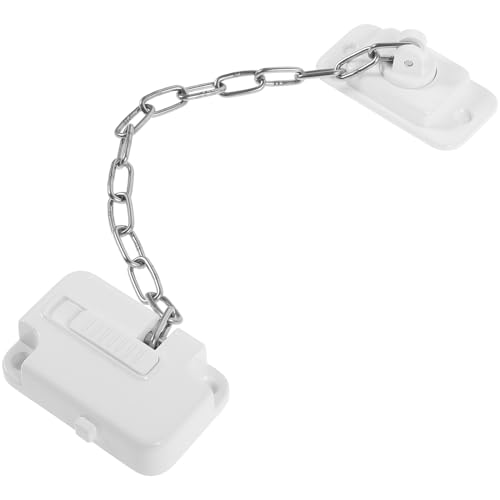 HEALEEP ステンレス製チェーンロック 窓用 ロック 防盗対策 すず戸締まり対応 落下防止 高耐久滑り止め 窓 引き戸 パティオドア用