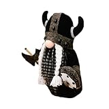 Complemento versátil: amplía tu colección de jardín con el enano guerrero, una figura encantadora que atraerá a todos. Una encantadora decoración que dará un toque de fantasía a cualquier hogar y es ideal tanto para niños como para adultos debido a sus múltiples usos.