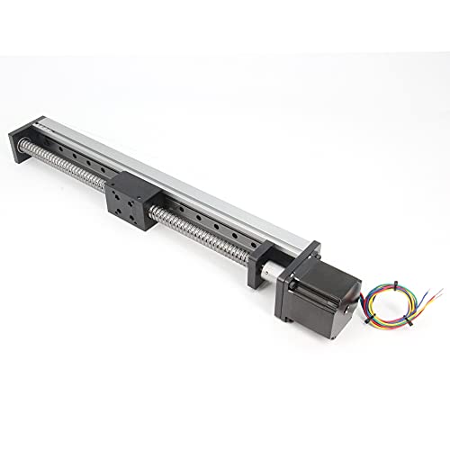 Befenybay Lineartischantrieb mit 300 mm Länge und quadratischen Linearschienen, Kugelumlaufspindel SFU1605 mit NEMA23-Schrittmotor für DIY-CNC-Fräserteile, X-Y-Z-Achse