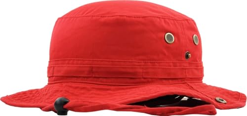Image of KBETHOS Unisex Washed Cotton Bucket Hat Summer Outdoor Cap