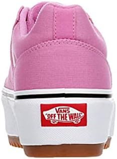 Vans Unisex Seldan Platform Canvas Sneaker - Lace up Style - Pink 7 | Image 4