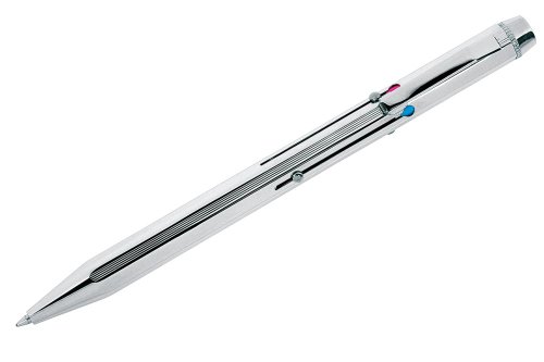 Werner Dorsh Waytex Stylo bille rétractable 13.5 cm Argente Cover