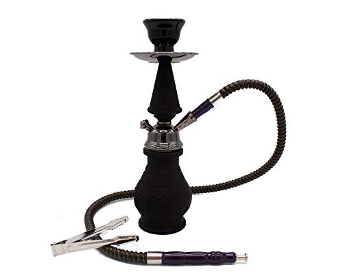 CT Shisha Set, Wasserpfeife, Mini Shisha for travel, klein Wasserpfeife für Reise, ca. 30 cm Hohe, ideal für 1 bis 2…