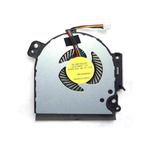 RTDPART Ventilador de CPU para computadora portátil para Toshiba Satellite Pro A50-D A50-D-11G A50-D-12P A50-D-12T A50-D-12U A50-D-131 A50-D-13Q A50-D-14L DC5V 0.5A Nuevo