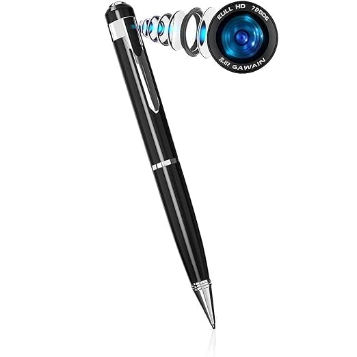 FREDI HD PLUS Full HD 1080p Pen Camera with Audio & Video Recording | 80 Min Rechargeable Battery | 256 GB SD Card Support | AVI Format | Portable Body Recorder for Office, Classes & Personal Use-image-20
