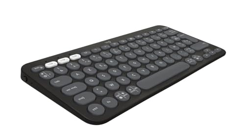 Logitech Pebble Keys 2 K380s - Qwerty Us International Layout, Graphite Logitech Pebble Keys 2 K380s - Qwerty Us International Layout, Graphite