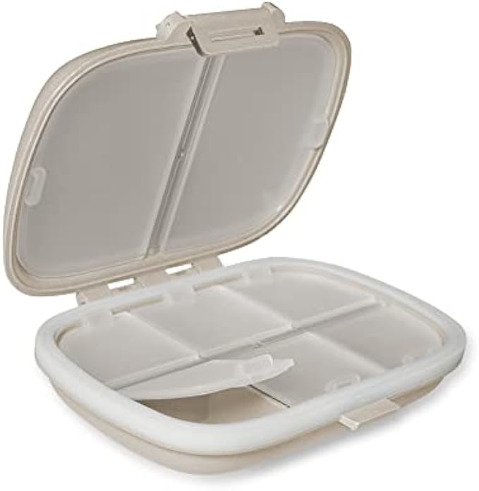 8 Compartments Pill Organizer, Pill Box, Pill Case, Pill Container, Medicine Organizer, Weekly Pill Organizer, Pill Dispenser, Travel Pill Box, Pill Box 7 Day, Vitamin Organizer, Daily Pill Organizer