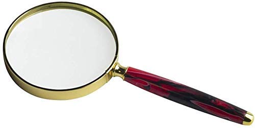 Lupas de lectura portátiles con lentes de vidrio óptico de alta definición red