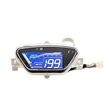 QPYNELDIW Tachometer Instrument for h&ond&a DIO 50 AF17 AF18 AF25 Motorcycle Digital Tachometer Speedometer Odometer Digital Meter Speedometer Odometer