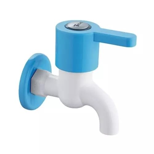 Trijal TRIJAL DOL-100 Bib Cock with Flange | PTMT Plastic Water Tap for ...