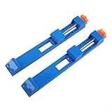 Verstellbare Führungsschiene für Schneidemaschinen für 12,7–15,2 cm Kreissäge, kompatibel mit Staubschneider und Marmorschneider, 145–208 mm Klemmbereich, ABS für Pla (2 Stück)