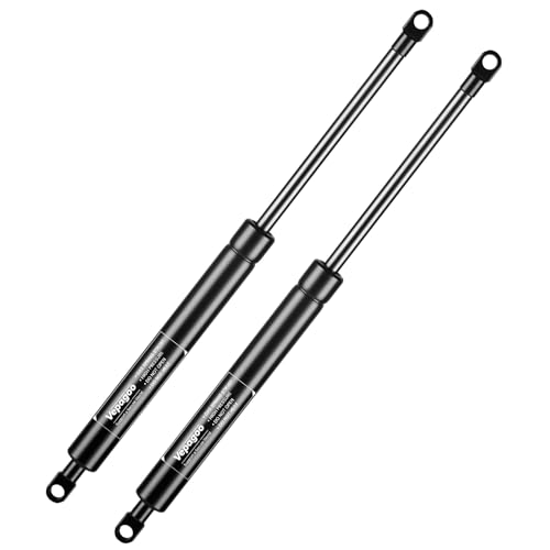 Vepagoo 2 x Amortiguadore de Gas 350MM 200N/20KG, Universal Muelle de Gas Pistons para Cama Canape, Puerta Cocina Slow, Muebles Cocina, Maletero, Muebles de TV, Ventana