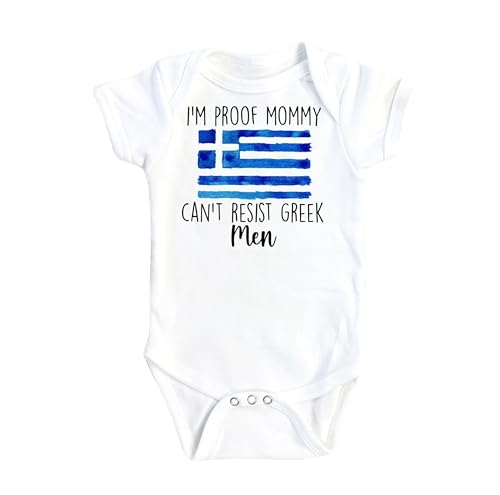Greek Men - Baby Boy Girl Clothes Infant Bodysuit Funny Cute Newborn